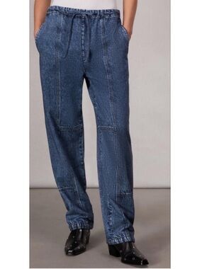 Rag & Bone Miramar Jordan Sweatpants Jordan Jogger Jeans Blue Small
